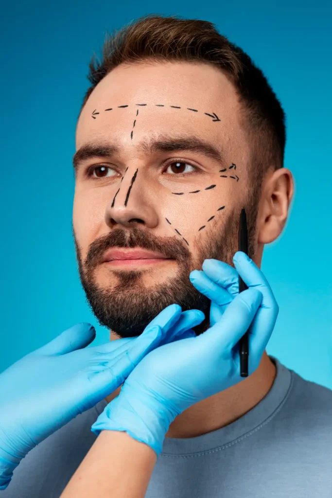 Perfilamiento facial masculino: equilibrio y naturalidad