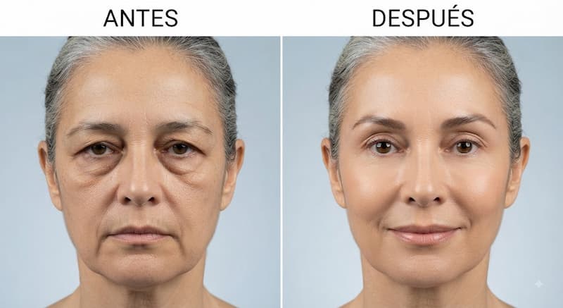 Rejuvenecimiento de la mirada: Combinando blefaroplastia y elevación de cejas blefaroplastia y elevación de cejas